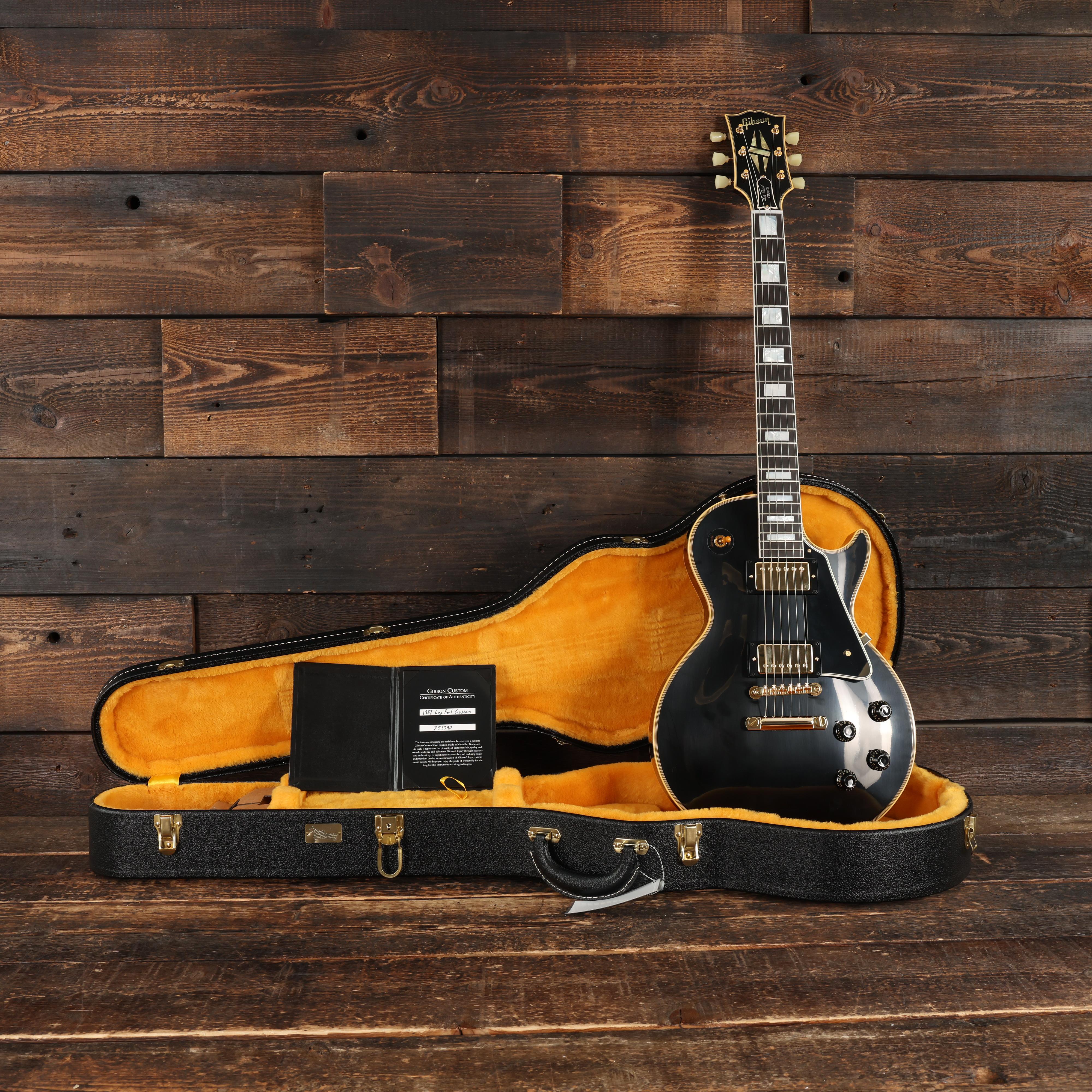 Gibson Custom Shop 1957 Les Paul Custom Reissue 2-Pickup VOS
